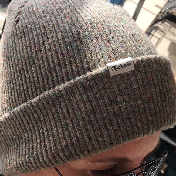 madewell cuffed wool beanie